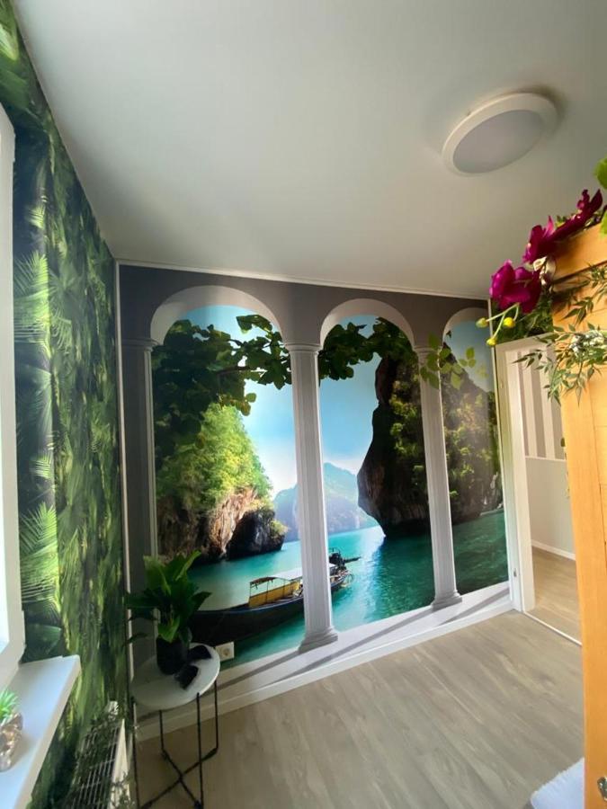 Schoene Ferienwohnung „Zum Glueck Tropical“ Eisenach Extérieur photo